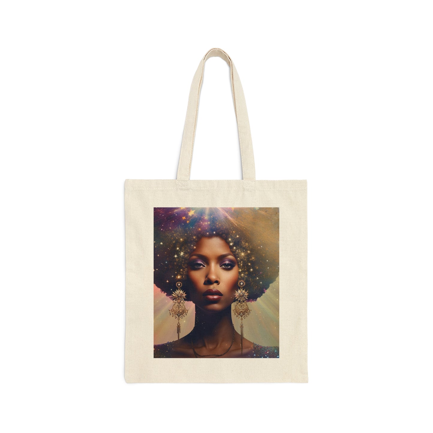 Feminine Cotton Canvas Tote Bag