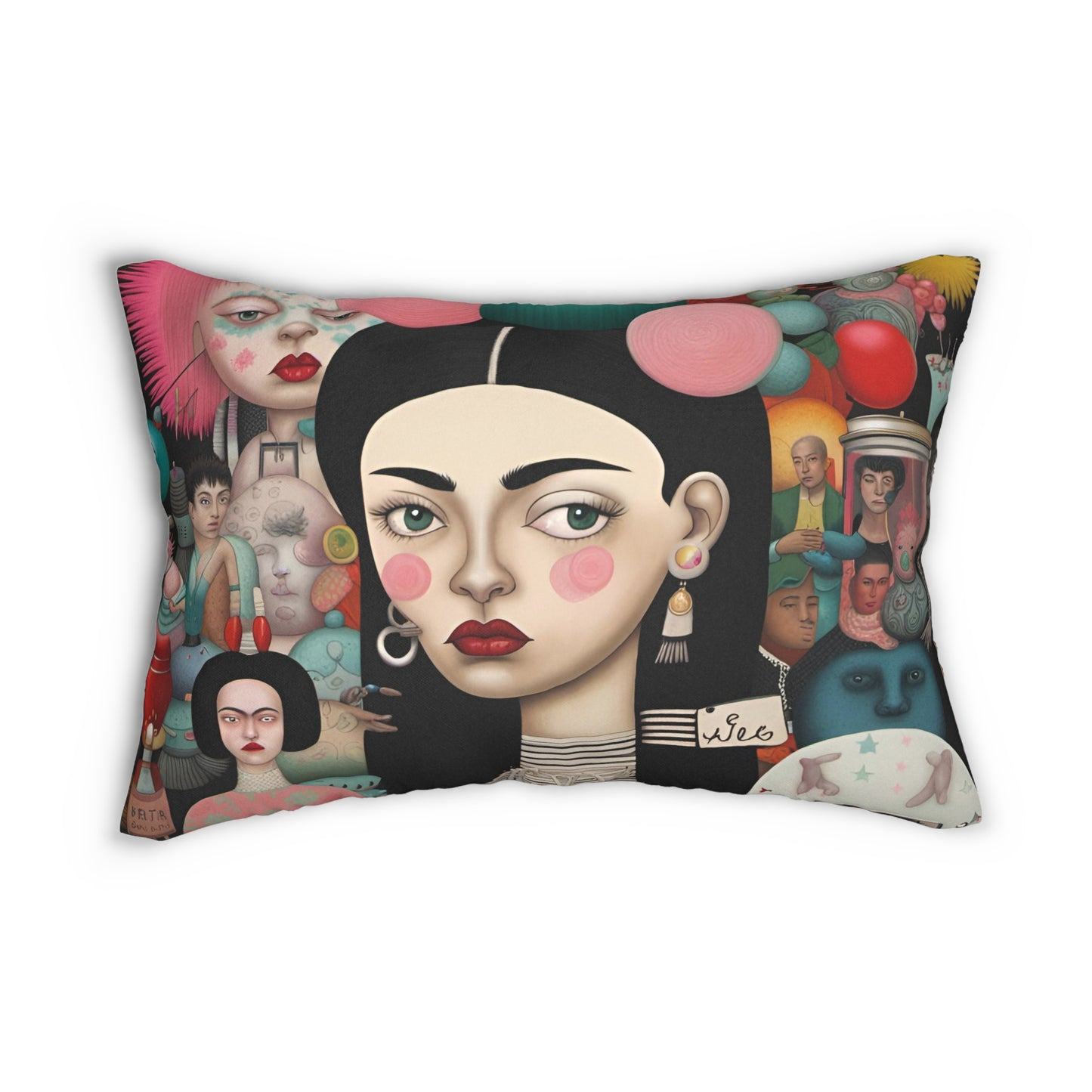 Mathilda/Mafalda Spun Polyester Lumbar Pillow Limited Edition