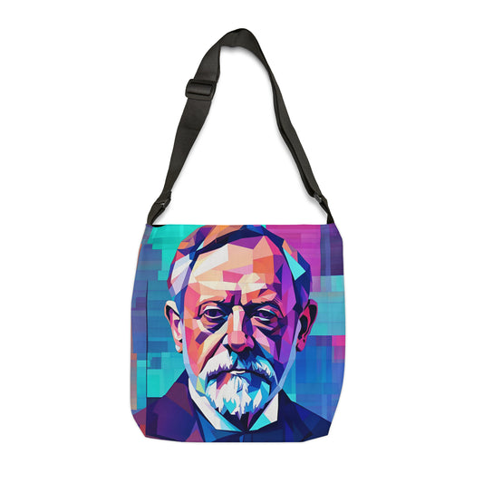 Louis Pasteur Adjustable Tote Bag (AOP)