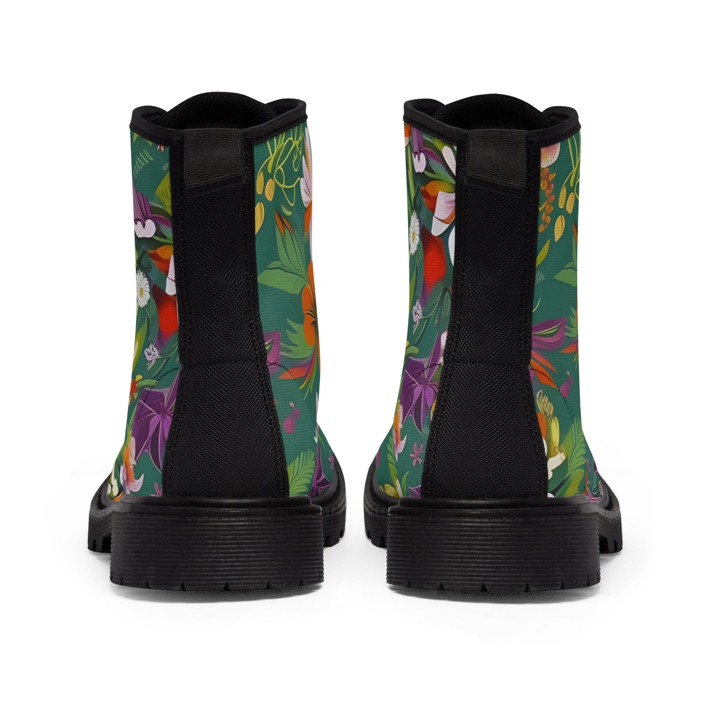 Floral Vibes Limited EDition Women's Canvas Boots