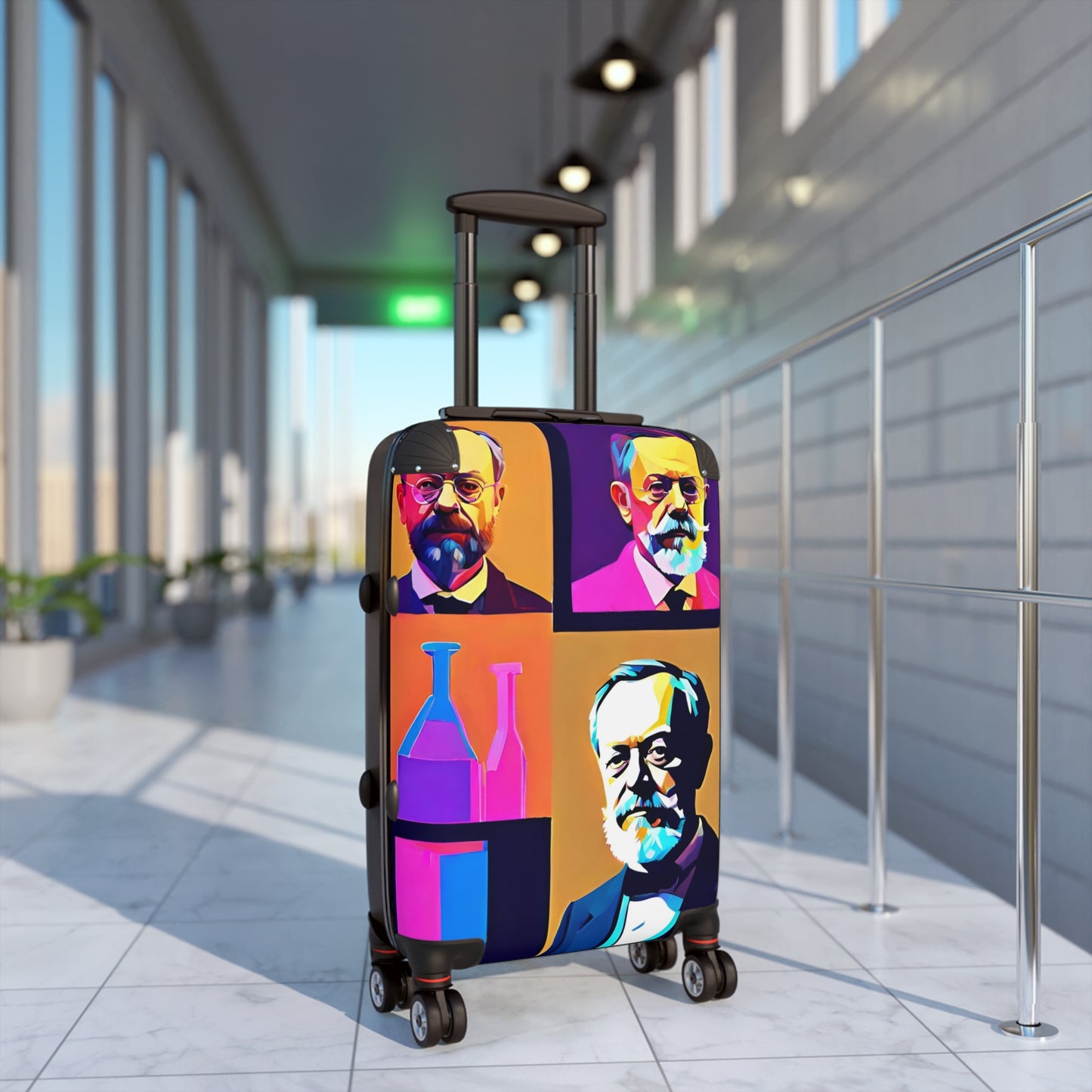 Louis Pasteur Suitcase